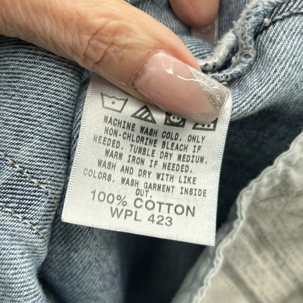 VTG Levis 501 Jeans Mens 34X33 Blue Straight Leg Button Fly Y2K Denim